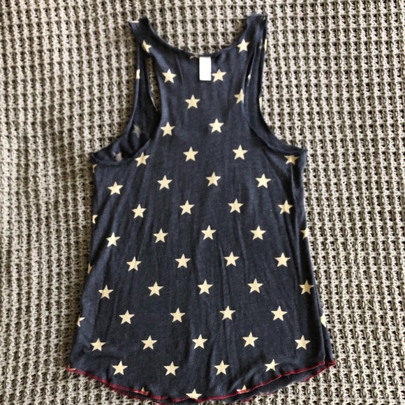Fourth of July Flowy Tank Top - Picture 2 of 3